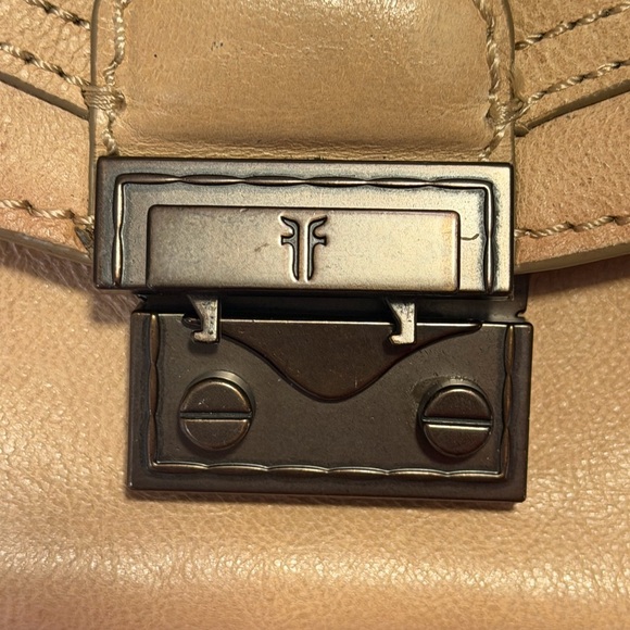 Frye Beige Nude Leather Mini Bag - Picture 5 of 8